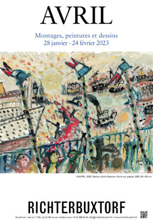 Affiche d'exposition AVRIL 2023