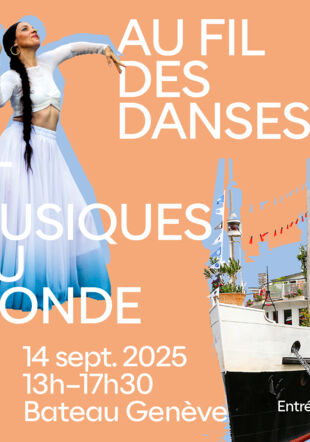 Les Ateliers d'ethnomusicologie, bateau genève, le 14 septembre 2025 
