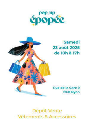 affichette popup épopée Nyon 