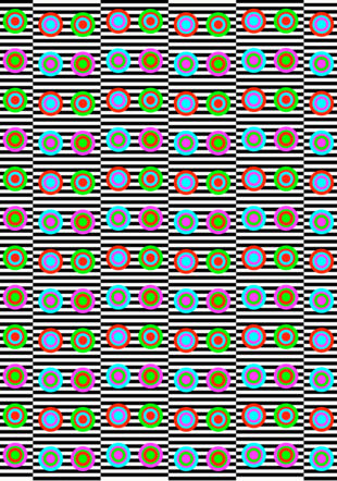  Quantique, sérigraphie grand format sur toile de lin, 200 x 170 cm © Youri Messen-Jaschin
