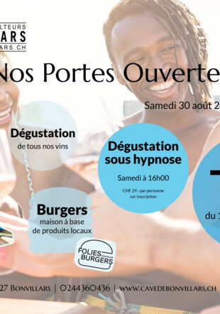 Affiche Portes Ouvertes CVB CVB