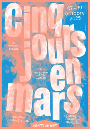 Affiche "Cinq jours en mars" © Maurane Zaugg
