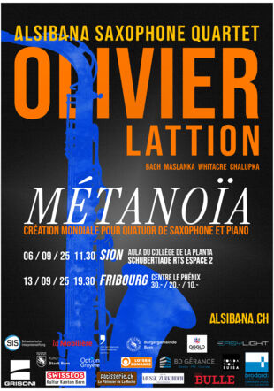 Affiche Alsibana Saxophone Quartet