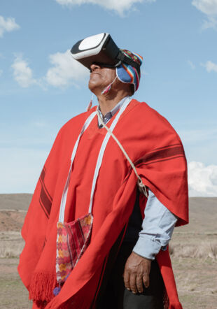 "Yatiri, Puma Punku, Bolivia", 2019, de la série "Warawar Wawa (Son of The Stars)", 2019-2020 River Claure