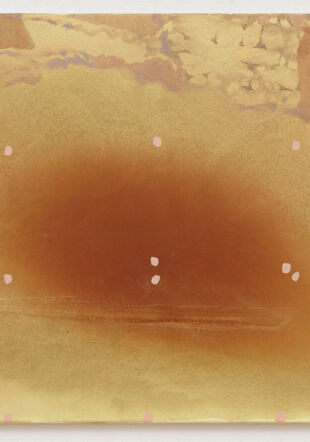 Dimitra Charamandas, Huella (A like Ana) , détail, acrylique et encre sur coton. David Aebi