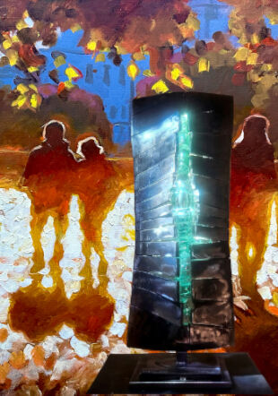 Peter Stalder, peinture et Paul Estier, sculpture Galerie Le Bunker