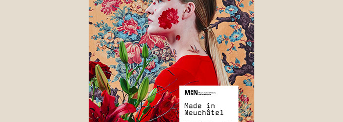 Visuel de l’exposition Made in Neuchâtel. Deux siècles d’indiennes (2018) © Photographie : Benoît Jeannet / Conception et design : Noémie Gygax Visuel de l’exposition Made in Neuchâtel. Deux siècles d’indiennes (2018) © Photographie : Benoît Jeannet / Conception et design : Noémie Gygax