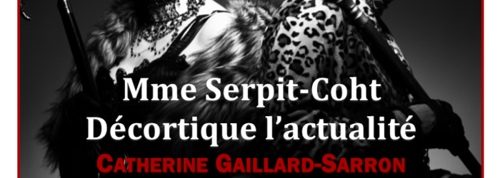 Vernissage du roman "mme Serpit-Coht décortique l'actualité" Catherine Gaillard-Sarron Vernissage du roman "mme Serpit-Coht décortique l'actualité" Catherine Gaillard-Sarron