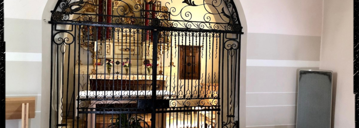 Grille du choeur de la chapelle Daniel Thomas www.carillons.ch Grille du choeur de la chapelle Daniel Thomas www.carillons.ch