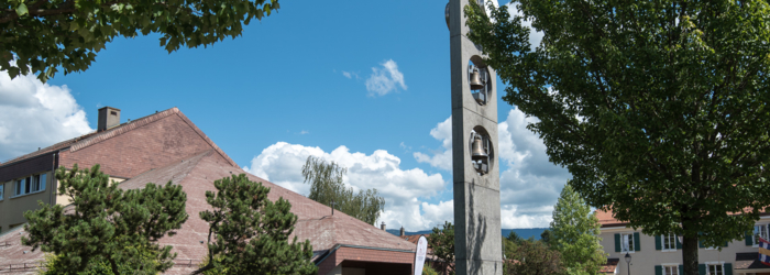 L'Eglise de Puplinge, lieu central où ont lieu tous les concerts Jacques Philippet