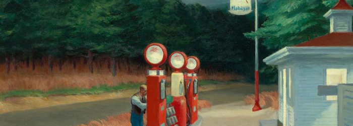 Edward Hopper, Gaz. 1940 Edward Hopper, Gaz. 1940