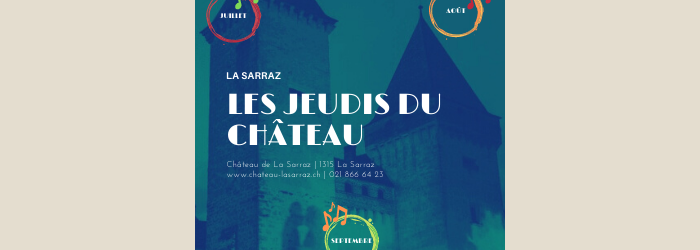 affiche jeudis du chateau amis du chateau affiche jeudis du chateau amis du chateau