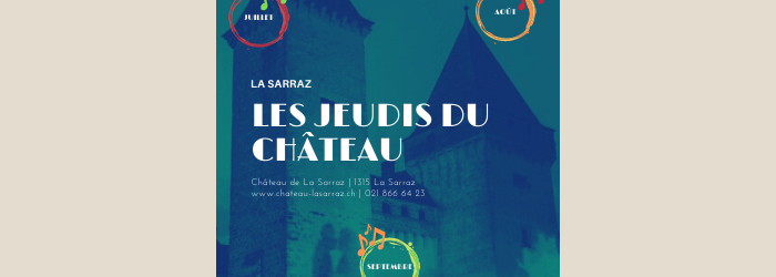 affiche jeudis du chateau amis du chateau