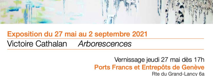 Invitation pour l'exposition Victoire Cathalan Invitation pour l'exposition Victoire Cathalan