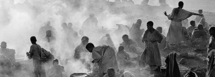 Camp de déplacés, Ethiopie 1983 Agence Magnum Camp de déplacés, Ethiopie 1983 Agence Magnum