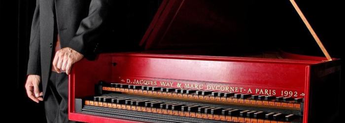 Iván Rodríguez Expósito et son Clavecin Iván Rodríguez Expósito