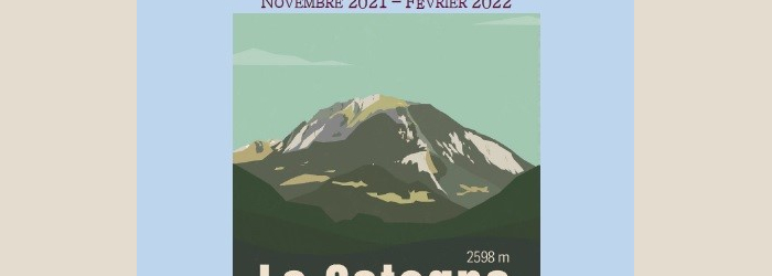 Affiche Exposition "Sur les cimes de nos montagnes Affiche Exposition "Sur les cimes de nos montagnes