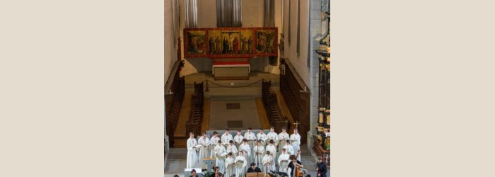 Concert de la Maîtrise de Fribourg à l'église des Cordeliers à Fribourg Maîtrise de Fribourg