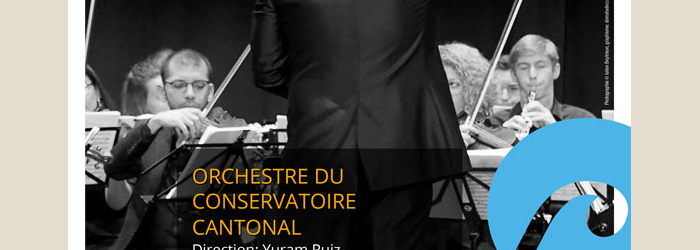 Affiche du Concert conservatoire cantonal du Valais