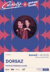 Affiche du concert de DORSAZ le 18 octobre à Catalyse, 14 avenue rosemont à 20h00 Taj Curic